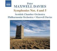 Peter Maxwell Davies - Symphonies Nos 4 & 5 [New CD]