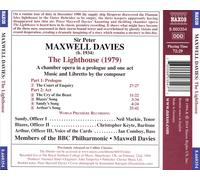 PETER MAXWELL DAVIES: THE LIGHTHOUSE NEW CD