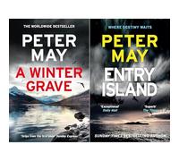 Peter May Historical Mysteries Collection: Winter Grave & Entry Island - Peat Bog Murder & Deadly Diary That Solve Modern-Day Crimes (2-Book Set)