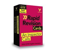 Peter Morrisson York Notes for AQA GCSE (9-1) Rapid Revision Cards: An Inspector Calls - catch up, revise & be ready for the 2025 & 2026 exams Book Peter Morrisson Multicolor
