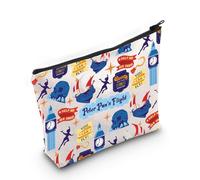 Peter Movie Inspired Gift Neverland Trip Gift Pan’s Flight Makeup Zipper Pouch for Fairytale Fans (Can Fly Bag)