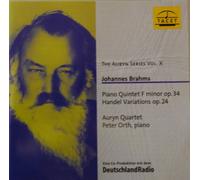 Peter Orth - Brahms: Piano Quintet, Handel Variations