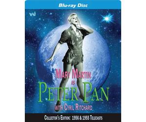Peter Pan: 1955/56 Telecasts (Blu-ray) Mary Martin Cyril Ritchard (US IMPORT)