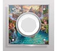 Peter Pan 50p Coin Perspex/Acrylic Coin Display