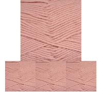 Peter Pan Baby Baby DK 50g Wool/Yarn Various Shades Available Blush PD14 (Pack of 4)