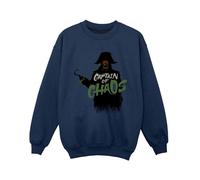 Peter Pan Boy's Captain Of Chaos Sweatshirt in Navy | Size: 3-4 Years Peter Pan Navy 3-4 Years