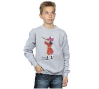 Peter Pan Classic Captain Hook Sweatshirt Disney Grey 5-6 Years