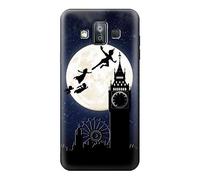 Peter Pan Fly Full Moon Night Case Cover For Samsung Galaxy J7 Duo