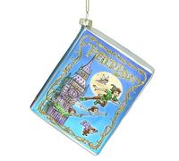 Peter Pan Glass Book Christmas Tree Decoration Gisela Graham