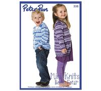 Peter Pan Knitting Pattern Booklet 338 Mini Knits - 13 designs in DK & 4ply
