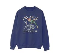 Peter Pan Men's Fly Away To Adventure Sweatshirt in Navy | Size: 4XL Peter Pan Navy 4XL