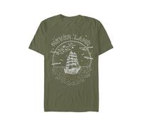 Peter Pan - Neverland Military Green - T-Shirt - green - S - 100% Cotton S