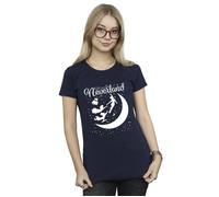 Peter Pan Take Me To Neverland Cotton T-Shirt Disney Navy XL