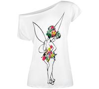 Peter Pan Tinker Bell - Flower Power T-Shirt white XL
