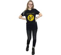 Peter Pan Women's Moon Cotton T-Shirt in Black | Size: Medium Peter Pan Black M