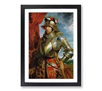 Peter Paul Rubens Emperor Maximilian Framed Print | A2 Black Framed Wall Art | Ready to Hang | Modern Nature Picture | Living Room Bedroom Lounge Office