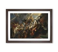 Peter Paul Rubens The Fall of Phaeton Framed Print | A2 Walnut Framed Wall Art | Ready to Hang | Modern Nature Picture | Living Room Bedroom Lounge Office