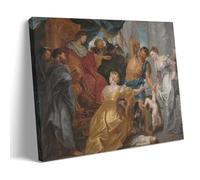 Peter Paul Rubens The Judgement Of SolomonPoster Decorative Painting Print Picture Canvas Wall Art Bedroom Office Living Room Decoration16x24inch(40x60cm)