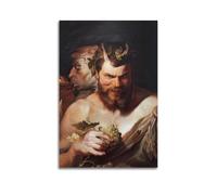 Peter Paul Rubens Two Satyrs Art Poster Trendy Artwork Canvas Prints Classic Wall Painting Decor for Modern Homes 24x36inch(60x90cm)