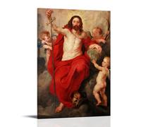 Peter Paul Rubens Works《Christ Triumphant over Sin And Death》Printing Posters Modern Printed Canvas Wall Art Stylish Photo Painting Decor for Living Space 24x36inch(60x90cm)