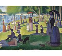 Peter Pauper Press A Sunday on La Grande Jatte Jigsaw Puzzle: 1000 Pieces, White
