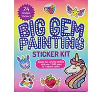 Peter Pauper Press Big Gem Painting Sticker Kit