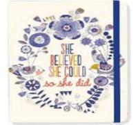Peter Pauper Press SM SHE BELIEVED JOURNAL Book Peter Pauper Press Multicolor