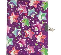 Peter Pauper Press Sparkly Unicorns Locking Journal