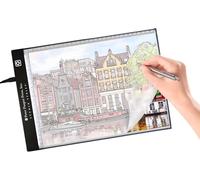 Peter Pauper Press Studio Series LED Tracing Board (A4 Size, Adjustable Brightness, Perfect for Art Projects), Black