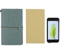 Peter Pauper Press Voyager Refillable Notebook - Light Blue (Traveler's Journal, Planner, Notebook)