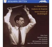 Peter Pears - Benjamin Britten : Les Illuminations - CD NEW & SEALED