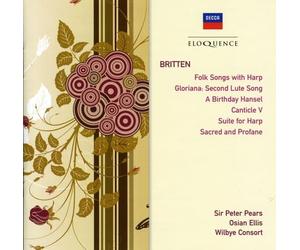 Peter Pears - Folk Songs with Harp,Suite for Harp etc.