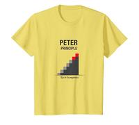Peter Peter Principle: Rise to Incompetence Graphic T-Shirt, Kids, Lemon, 3 Years