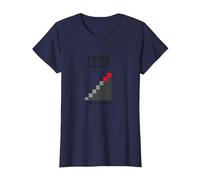 Peter Peter Principle: Rise to Incompetence Graphic T-Shirt, Women, Navy, XS