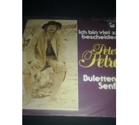 Peter Petrel - Ich bin viel zu bescheiden (1980) / Vinyl single [Vinyl-Single 7'']