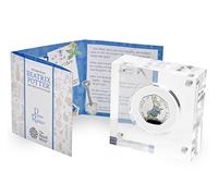 Peter Rabbit™ 2017 UK coloured 50p Silver Proof Coin