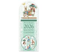 Peter Rabbit 2026 Magnetic Weekly Calendar | Fridge-Mount Organiser with Tear-Off Pages, Pencil & Beatrix Potter Artwork
