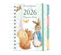 Peter Rabbit 2026 Organiser Diary | Hardback Weekly Planner with Tabs, Notes, To-Do & Goals | Beatrix Potter Character Artwork