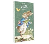 Peter Rabbit 2026 Slim Weekly Diary | Hardback Pocket Planner with Beatrix Potter Artwork | Week-to-View Organiser with Notes Section
