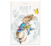 Peter Rabbit 2027 A5 Weekly View Diary | Hardback Organiser with Beatrix Potter Artwork | Planner for Appointments, Notes & Scheduling
