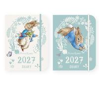 Peter Rabbit 2027 Mini Weekly Diary | Pocket-Sized Organiser with Magnetic Closure & Address Section | Official Beatrix Potter Diary