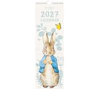 Peter Rabbit 2027 Slim Wall Calendar | Monthly Planner with Beatrix Potter Artwork & Metal Hanging Loop