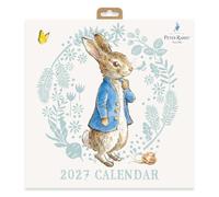 Peter Rabbit 2027 Square Wall Calendar | Beatrix Potter Illustrated Monthly Planner | Wire Bound with Hanging Loop