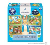 Orchard Toys Peter Rabbit 4-in-a-Box Puzzles