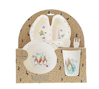 Peter Rabbit Beatrix Potter Flopsy Bunny Dinner Set Clear