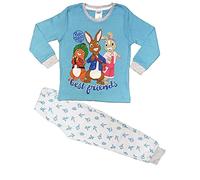 Peter Rabbit Best Friends Unisex Pyjama Set. Ages 3-4 and 5-6 Years (5_years) Blue