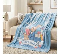 Peter Rabbit Book Kids Bedding Super Soft Cozy Throw, 46 in x 60 in, (Officially Licensed Product) by Franco