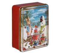 Elite Gift Boxes Peter Rabbit Beatrix Potter Christmas Deep Rectangular Tin 195 x 154 x 75mm, Mult1, (BPX2670)