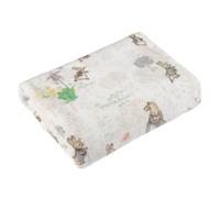 Peter Rabbit Classic Fleece Throw - Soft Cosy Storybook Motif Plush Blanket (Multicolour - 130x150cm)