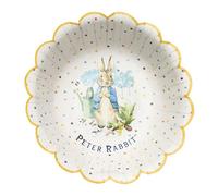 Peter Rabbit Clic Dotted Party Bowl (Pack Of 8) White/multicoloured (One Size)